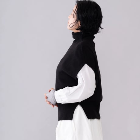 【予約販売】CA＆Co. YAK  ドロップショルダーベスト