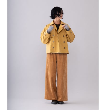 【予約販売】CA & Co. コーデュロイワイドパンツ