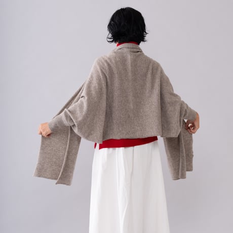 【予約販売】CA＆Co. YAK ショールカーディガン
