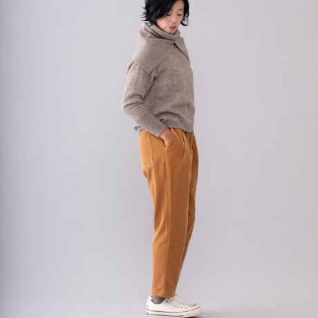 【予約販売】CA＆Co.  コーデュロイテーパードパンツ