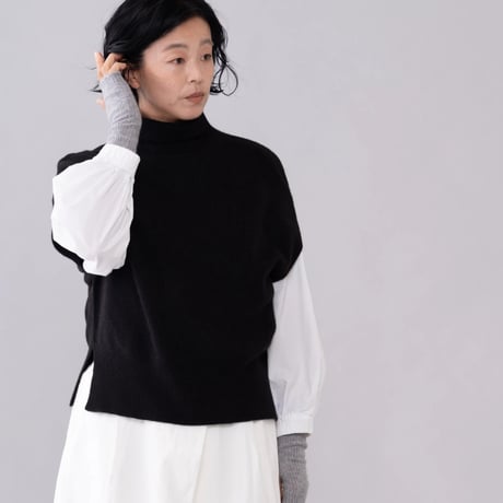 【予約販売】CA＆Co. YAK  ドロップショルダーベスト