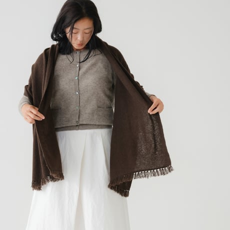 【予約販売】CA＆Co. YAK フリンジショール