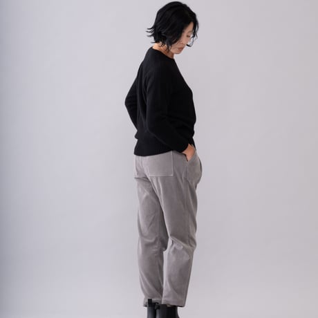 【予約販売】CA＆Co.  コーデュロイテーパードパンツ