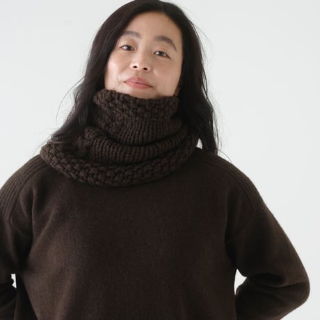 【予約販売】CA＆Co. 手編み　YAK  bulky warmer (small)