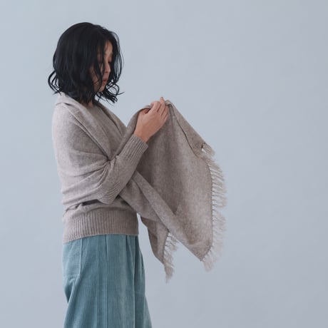 【予約販売】CA＆Co. YAK フリンジショール