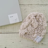 【オーダー品】Chiffon Broken（コットンキャップ）  ベージュ