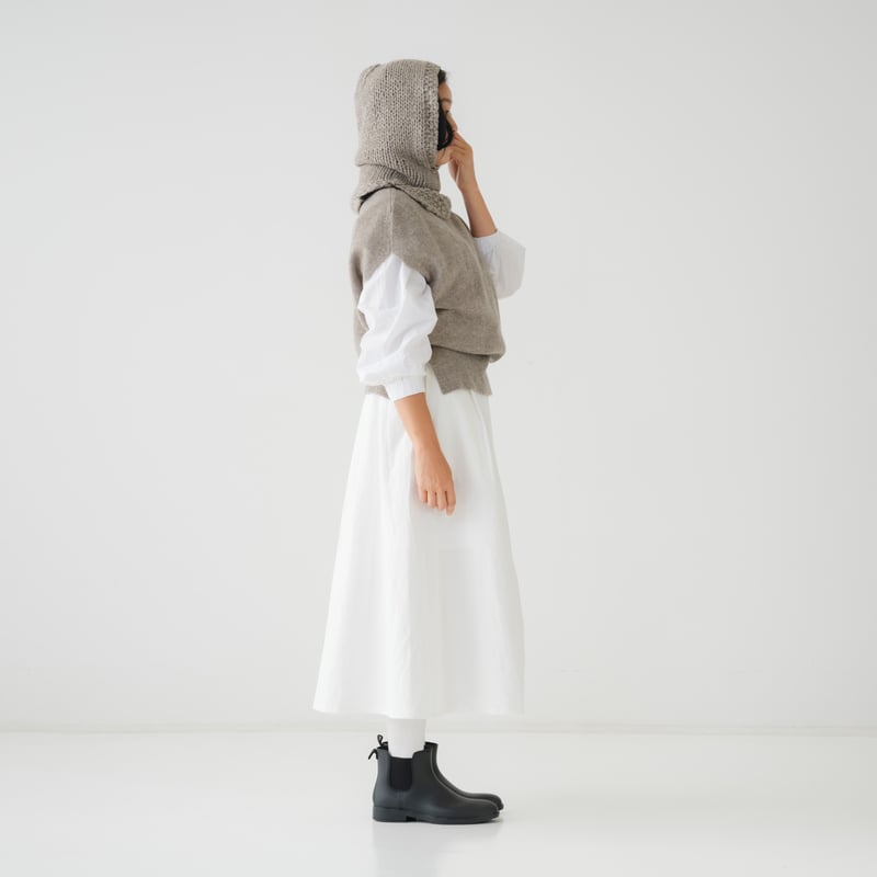 海外輸入 インボイス 受注生産】CA&Co. cagoule(フード付きネックウォーマー YAK 服&ファッション小物