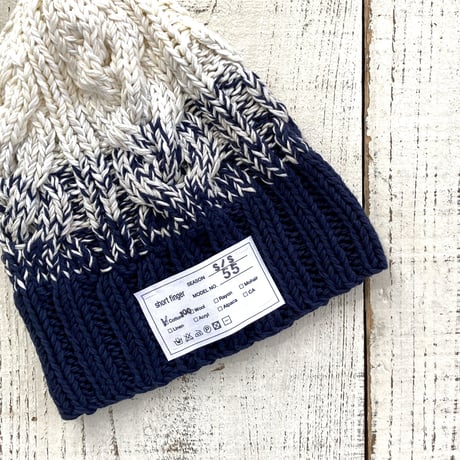 【オーダー品】Cotton Gradation（コットンキャップ / 折り返しなし）