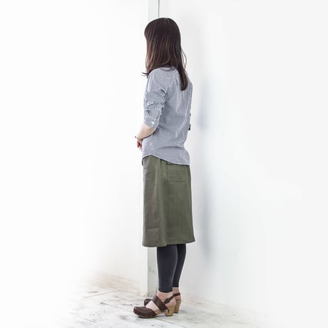 TOWN（ 縫代つきカット済型紙）／Aラインスカート