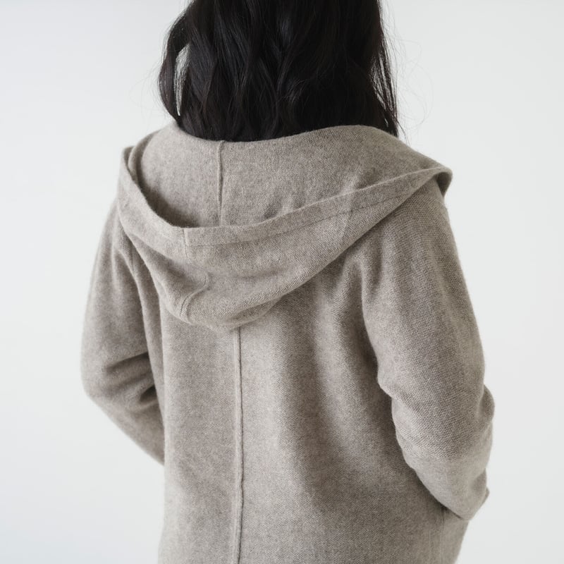 CA&Co. YAK フード付きロングカーディガン | short finger CA&Co. YAK フード付きロングカーディガン | short finger