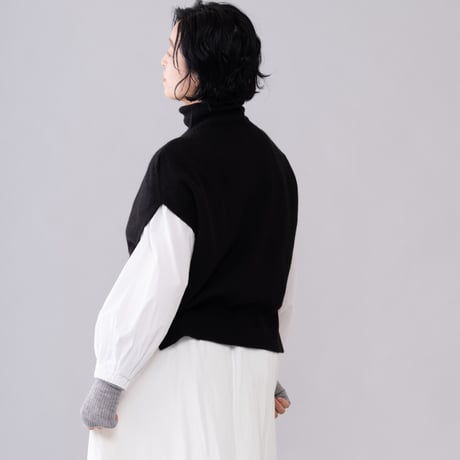 【予約販売】CA＆Co. YAK  ドロップショルダーベスト