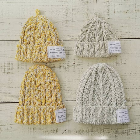 【オーダー品】Salt Kid's（コットンキャップ）イエロー