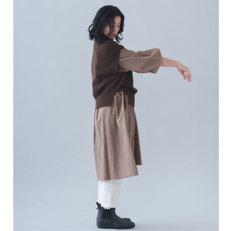【予約販売】CA＆Co. YAK  ドロップショルダーベスト