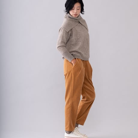 【予約販売】CA＆Co.  コーデュロイテーパードパンツ