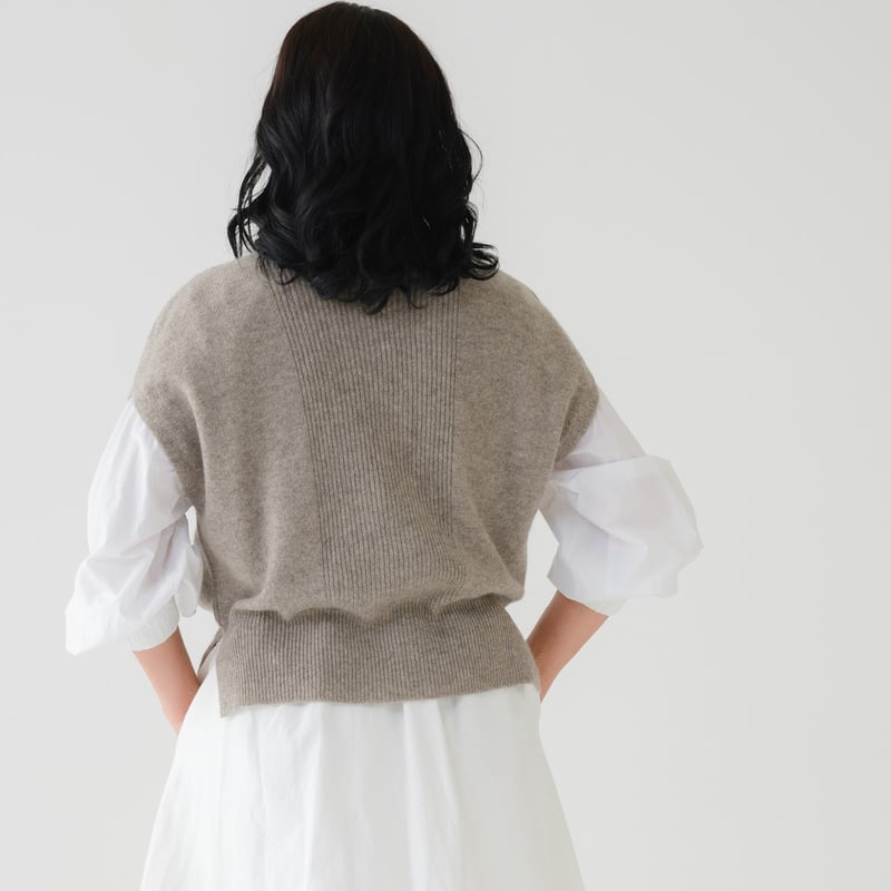 CA&Co. YAK ドロップショルダーベスト | short finger CA&Co. YAK ドロップショルダーベスト | short finger
