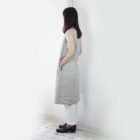 TOWN（ 縫代つきカット済型紙）／ノースリーブワンピース