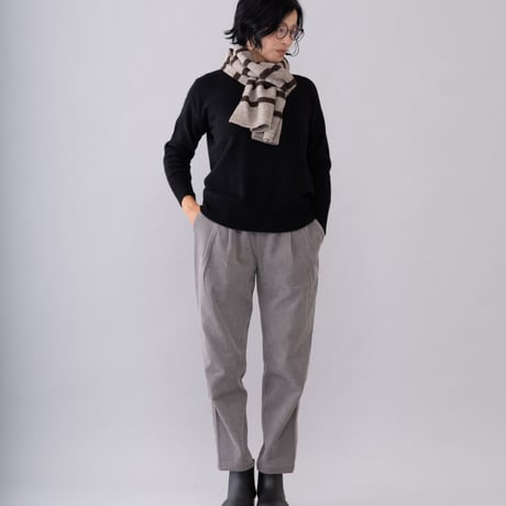 【予約販売】CA＆Co.  コーデュロイテーパードパンツ