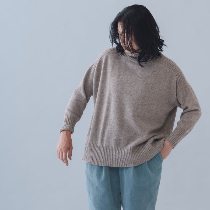 CA＆Co. YAK スクエア タートルネックセーター | short finger