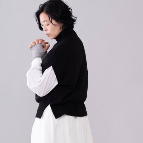 【予約販売】CA＆Co. YAK  ドロップショルダーベスト