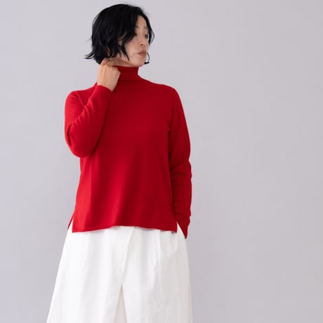 【予約販売】CA＆Co. カシミヤ　タートルネックセーター