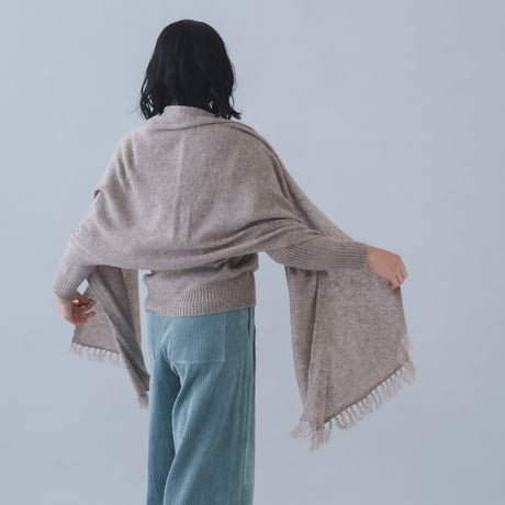 【予約販売】CA＆Co. YAK フリンジショール