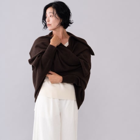 【予約販売】CA＆Co. YAK ショールカーディガン