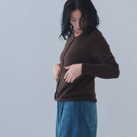 【予約販売】CA＆Co. YAK  クルーネックカーディガン
