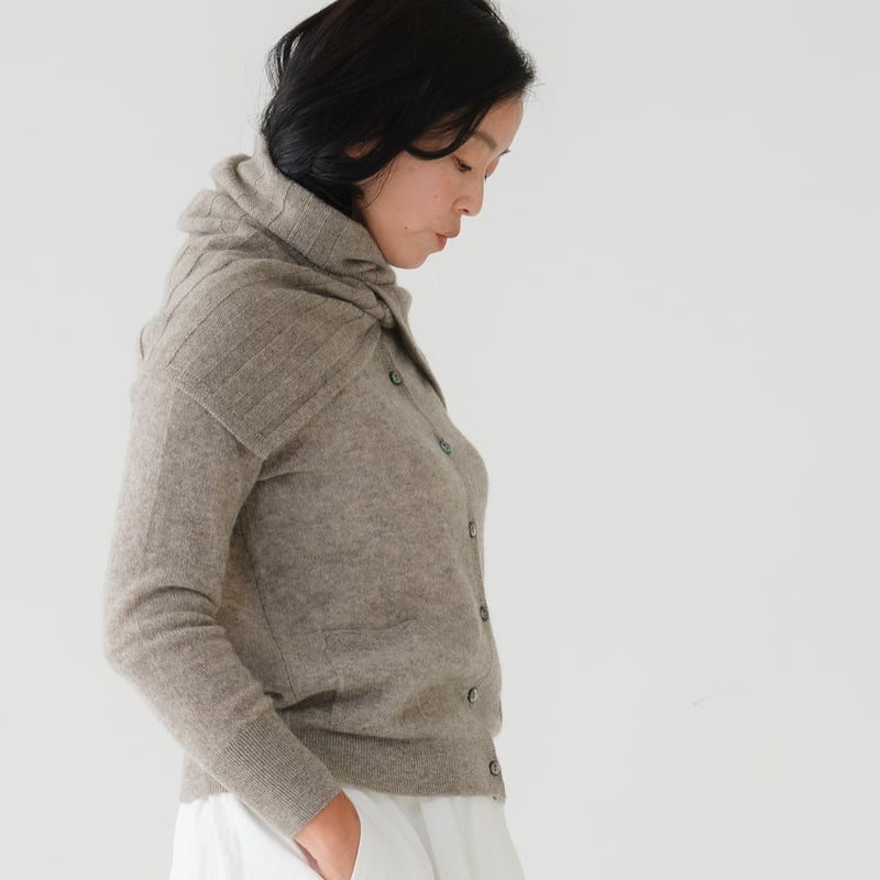 CA&Co. YAK クルーネックカーディガン | short finger CA&Co. YAK クルーネックカーディガン | short finger