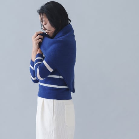 【予約販売】CA & Co. カシミヤ メッシュ スクエア ストール