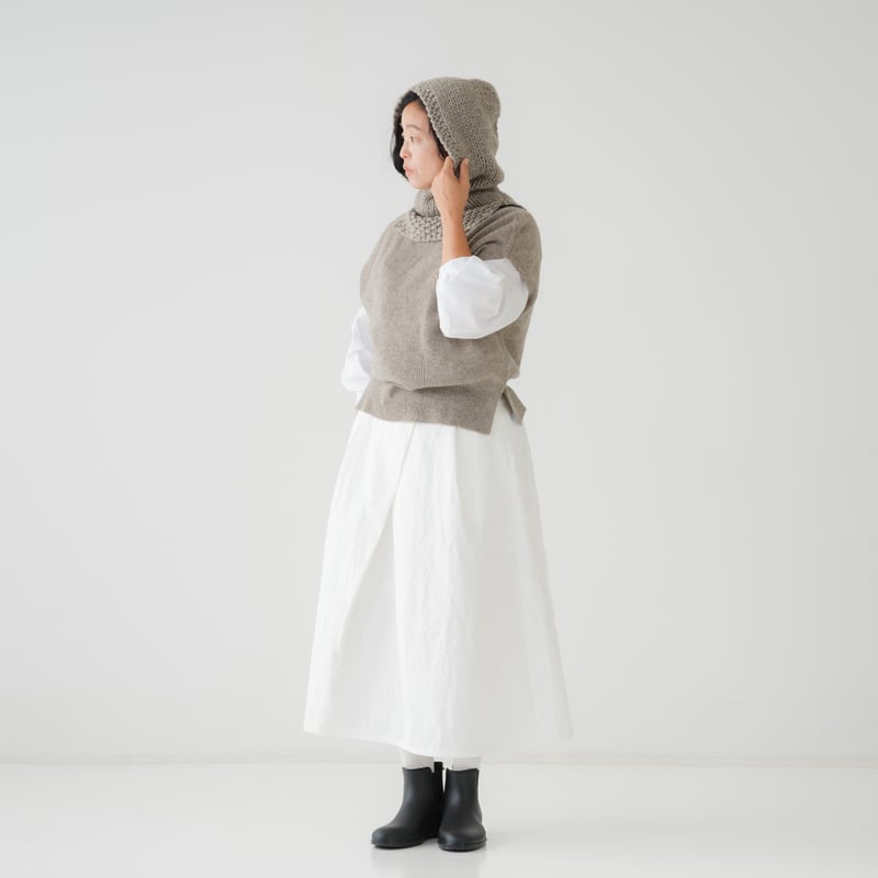 受注生産】CA&Co. YAK cagoule(フード付きネックウォーマー 受注生産】CA&Co. YAK cagoule(フード付きネックウォーマー