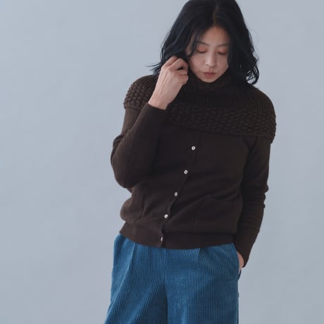 【予約販売】CA＆Co. 手編み　YAK  bulky warmer（big）