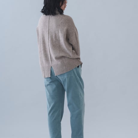【予約販売】CA＆Co.  YAK スクエア タートルネックセーター