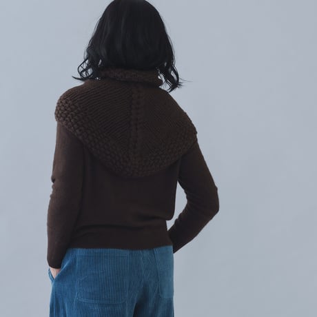 【予約販売】CA＆Co. 手編み　YAK  bulky warmer（big）