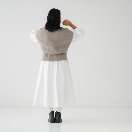【予約販売】CA＆Co. YAK  ドロップショルダーベスト