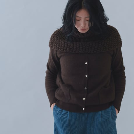 【予約販売】CA＆Co. YAK  クルーネックカーディガン