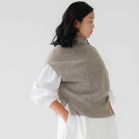 【予約販売】CA＆Co. YAK  ドロップショルダーベスト