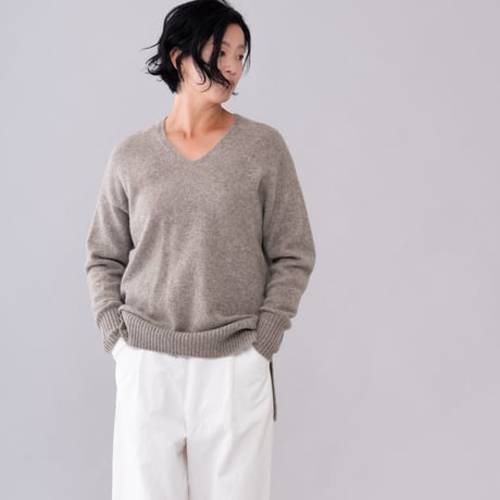 【予約販売】CA＆Co. YAK  Vネック サイドスリット チュニック