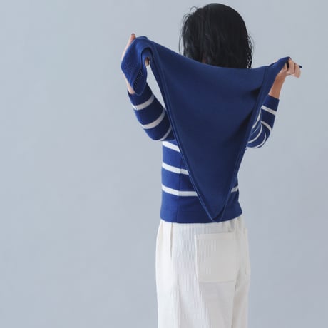 【予約販売】CA & Co. カシミヤ メッシュ スクエア ストール