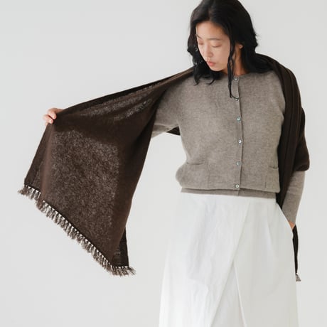 【予約販売】CA＆Co. YAK フリンジショール
