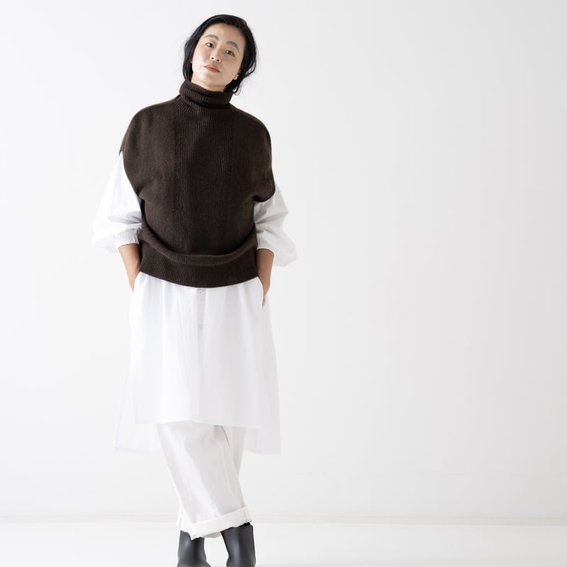 CA&Co. YAK ドロップショルダーベスト | short finger CA&Co. YAK ドロップショルダーベスト | short finger