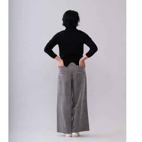 【予約販売】CA & Co. コーデュロイワイドパンツ