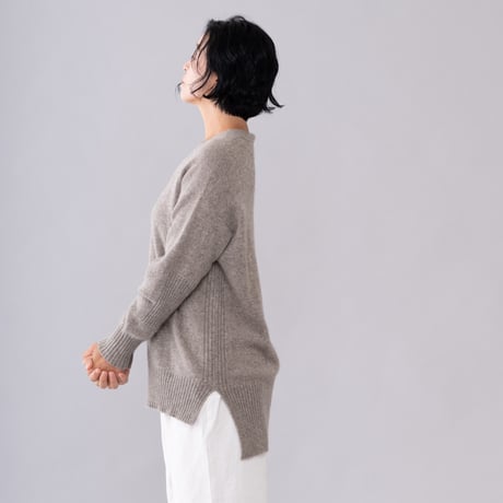 【予約販売】CA＆Co. YAK  Vネック サイドスリット チュニック