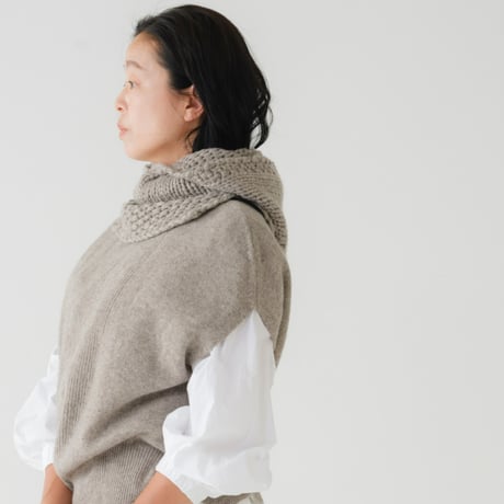 【予約販売】CA＆Co. 　YAK  cagoule（フード付きネックウォーマー）