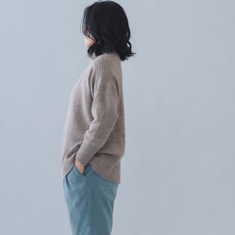 【予約販売】CA＆Co.  YAK スクエア タートルネックセーター