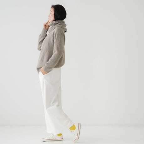 【予約販売】CA＆Co. 手編み　YAK  bulky warmer (small)