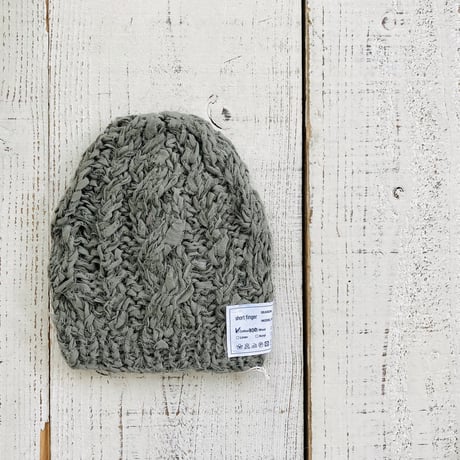 【オーダー品】Chiffon aran（コットンキャップ）  カーキ