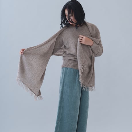 【予約販売】CA＆Co. YAK フリンジショール