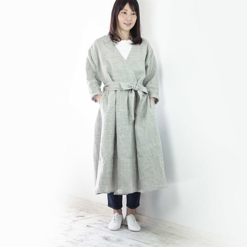 TOWN（ 縫代つきカット済型紙）／カシュクールワンピース