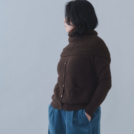 【予約販売】CA＆Co. YAK  クルーネックカーディガン