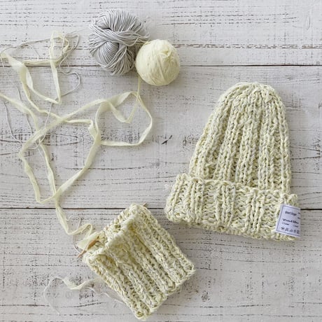 【オーダー品】Chiffon Rib cap（コットンキャップ）